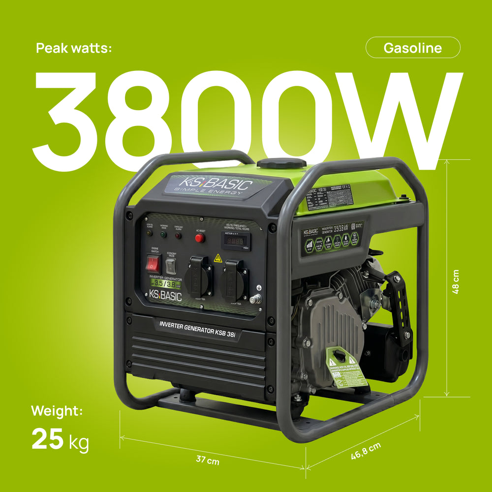 Invertorový generátor KSB 38i