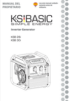 Generador Inversor KSB 18i S, KSB 20i S