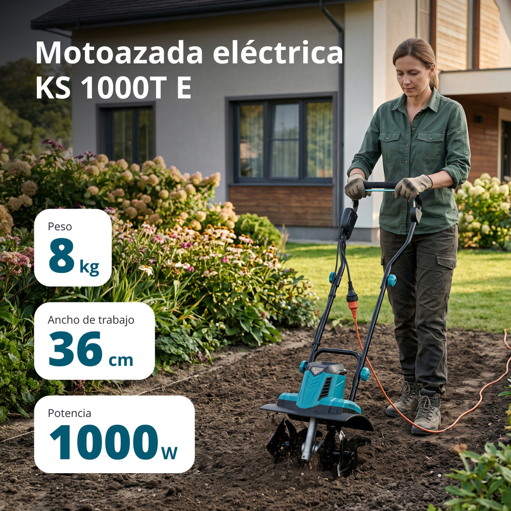 Motoazada eléctrica KS 1000T E