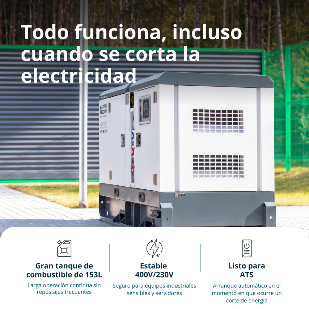 KS 50-3BE Central eléctrica diésel trifásica