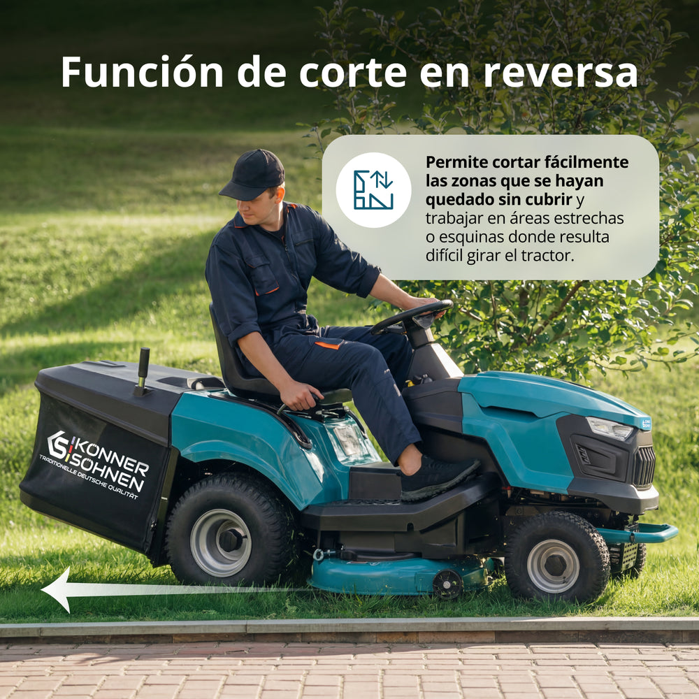Tractor cortacésped de gasolina KS 98TMG-H