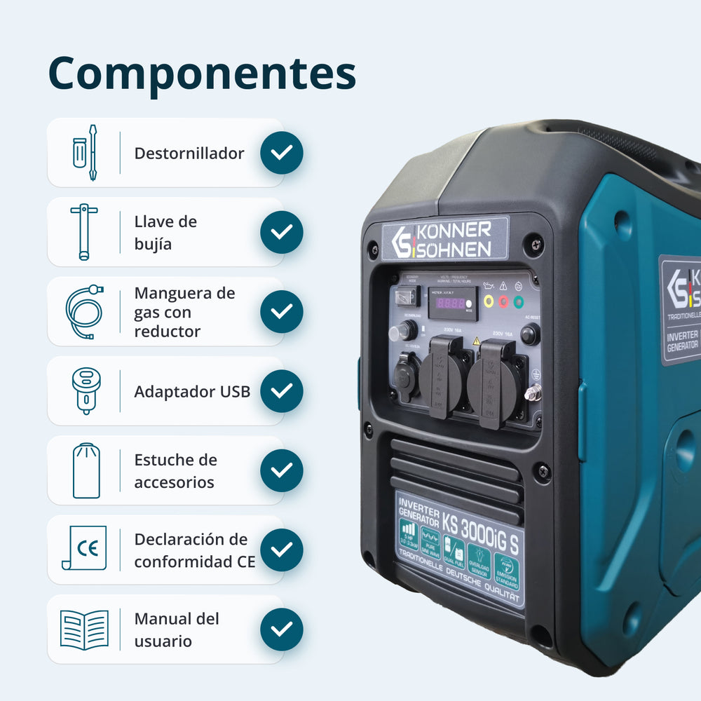 Generador inverter KS 3000iG S