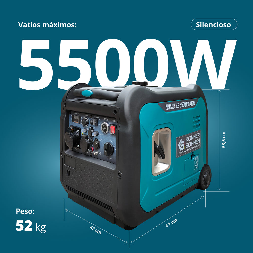 Generador inverter Könner & Söhnen KS 5500iE S ATSR