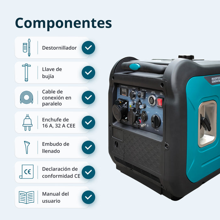 Generador inverter Könner & Söhnen KS 5500iE S ATSR