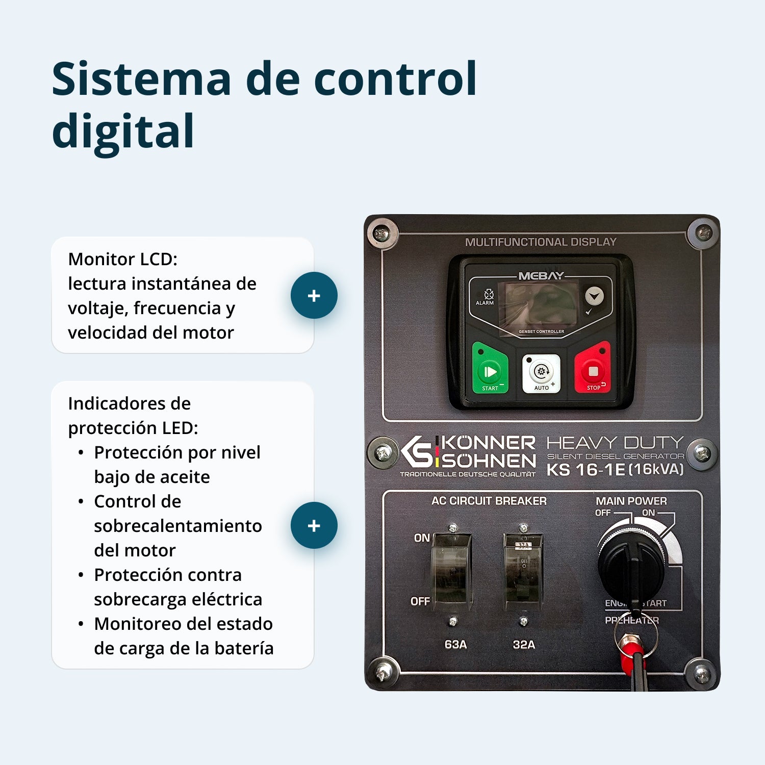 Generador diésel KS 16-1E