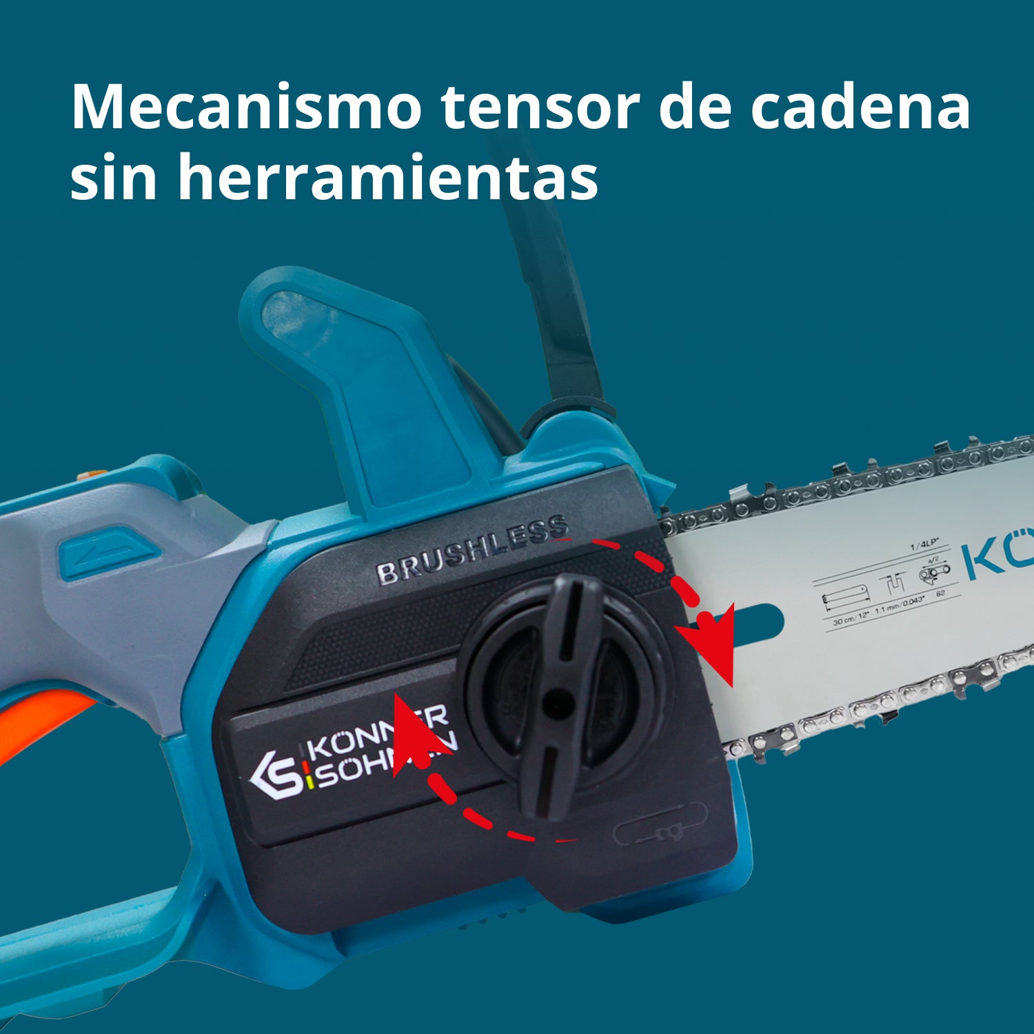 Sierra inalámbrica KS MCS20V-12 SET PLUS