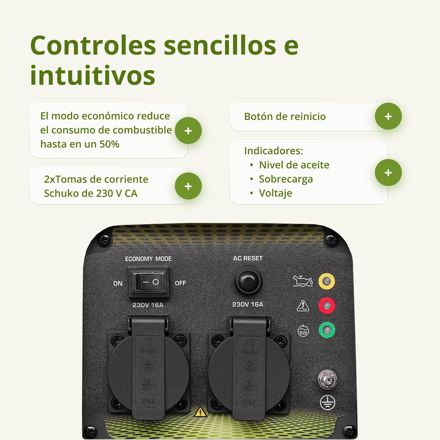 Generador de gasolina inverter KSB 33i S