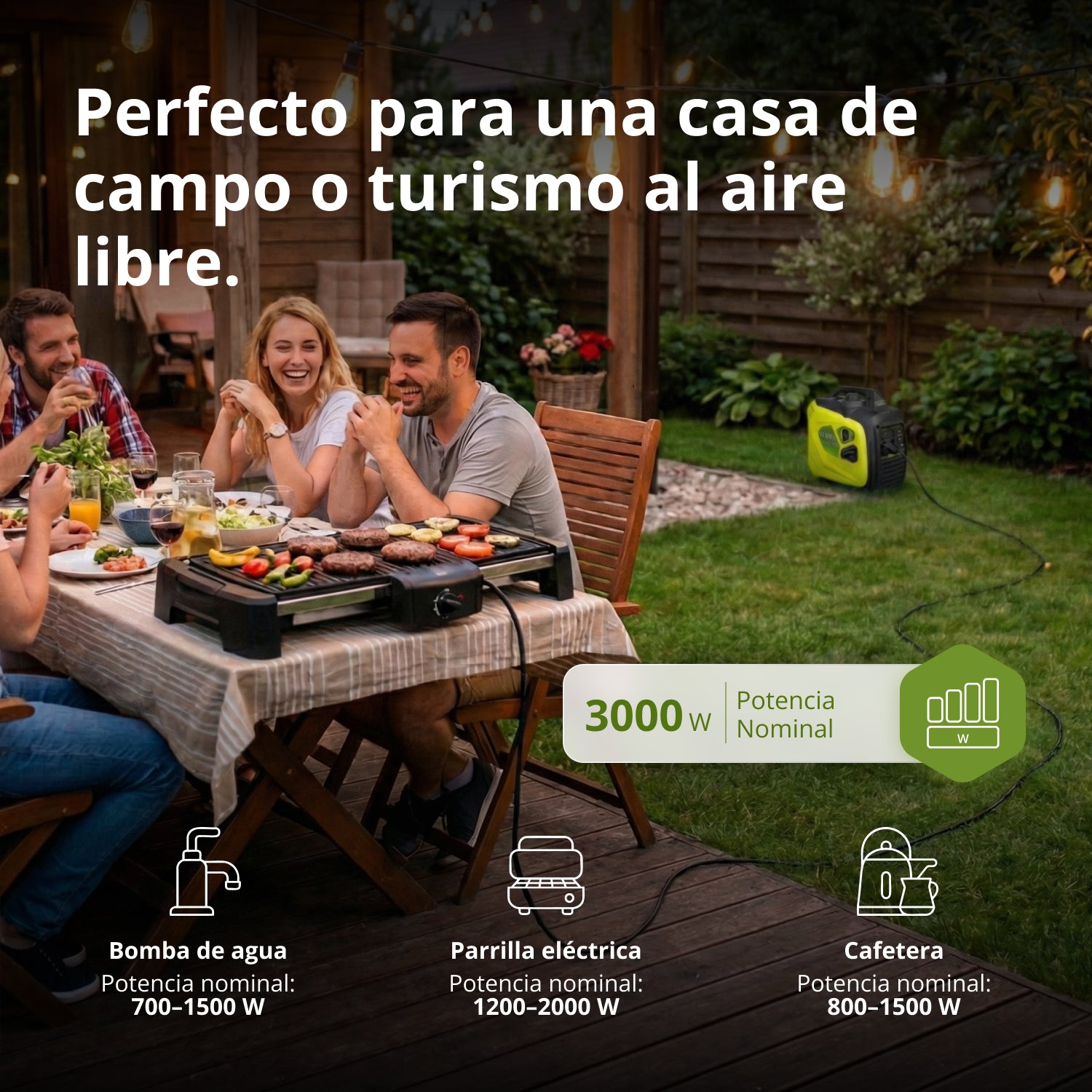 Generador de gasolina inverter KSB 33i S