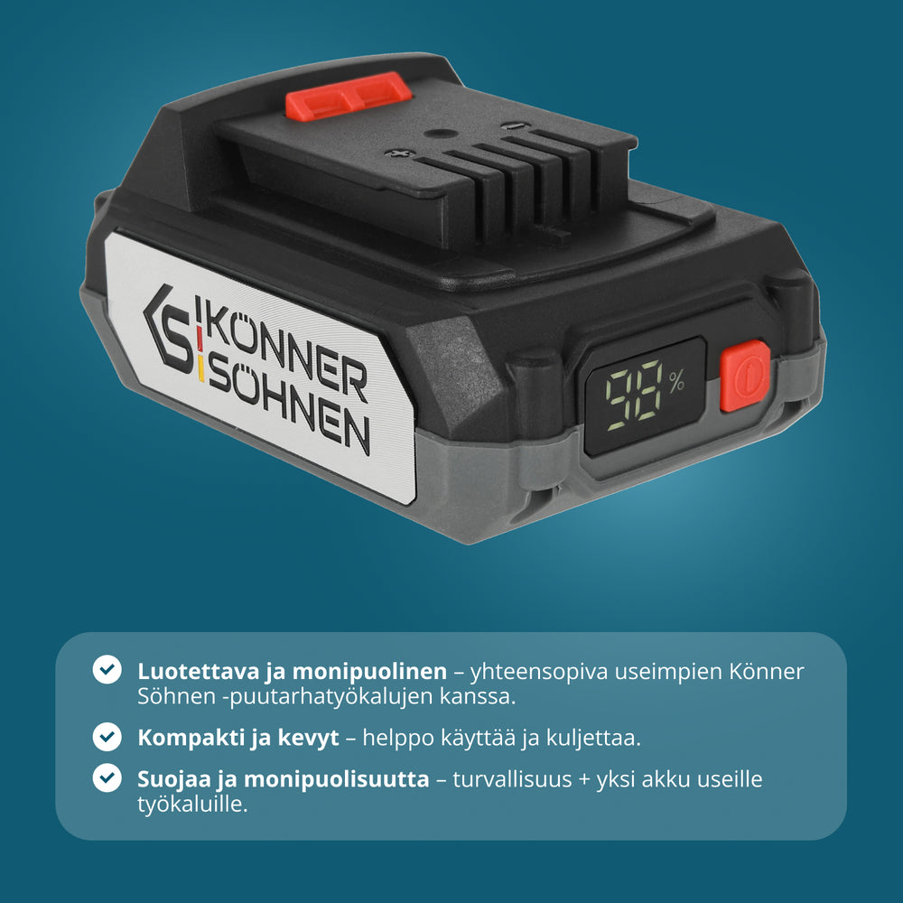 20V litiumakku KS 20V2-1