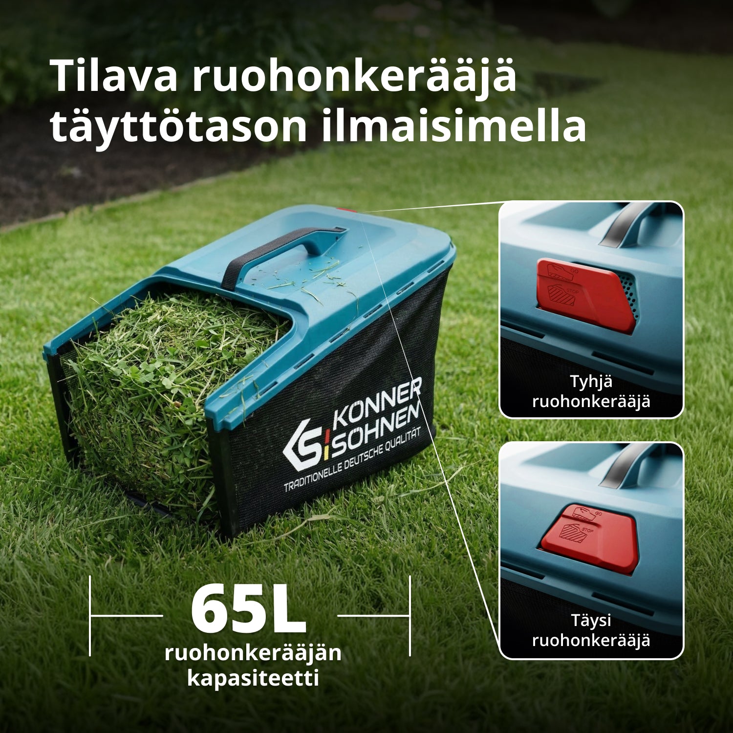 Bensiinikäyttöinen ruohonleikkuri KS 56LMG-SP