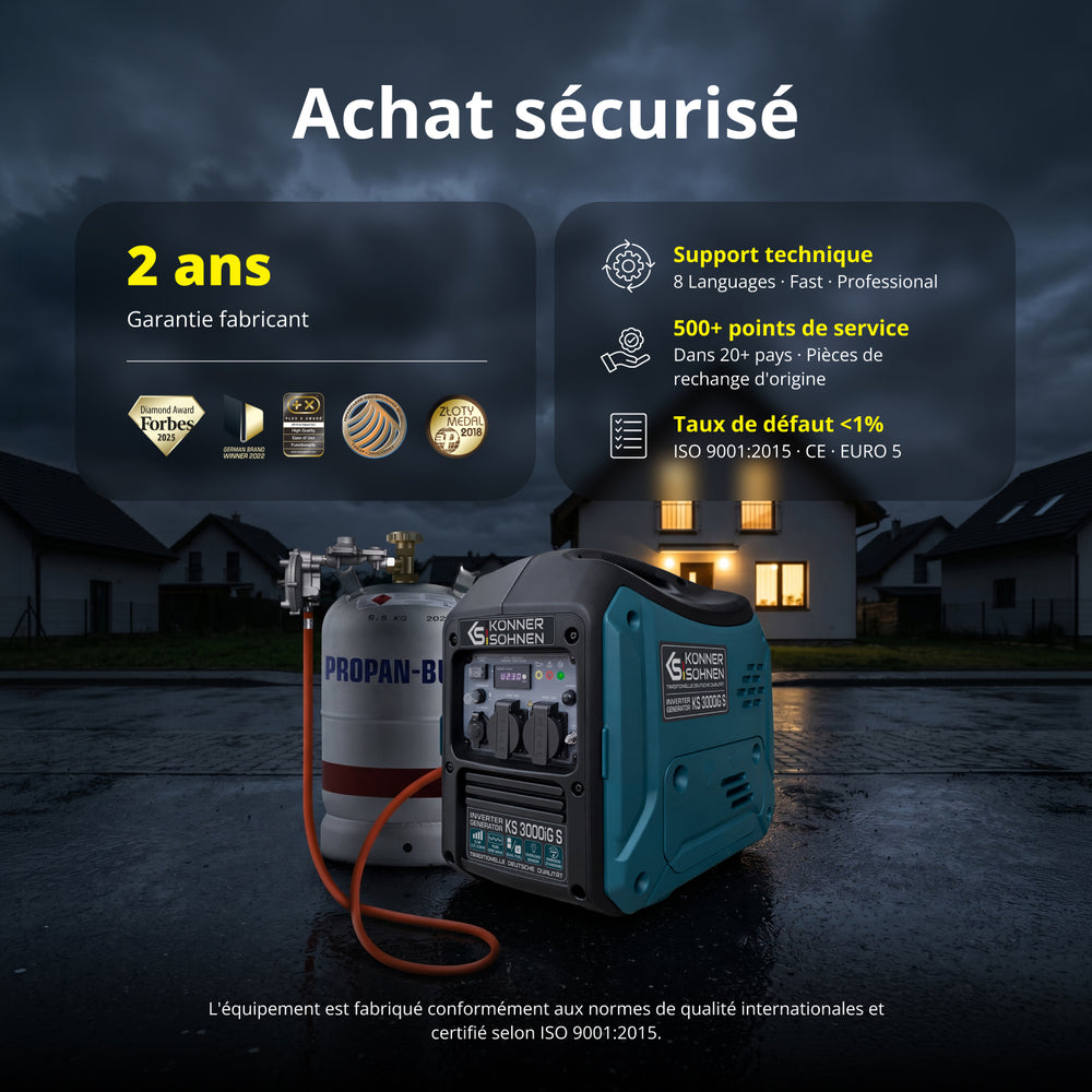 Groupe électrogène inverter KS 3000iG S