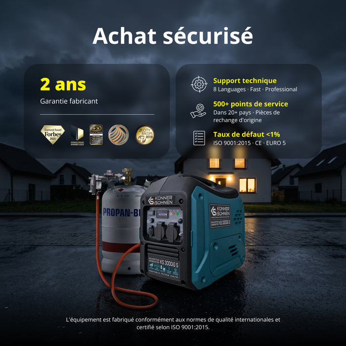 Groupe électrogène inverter KS 3000iG S