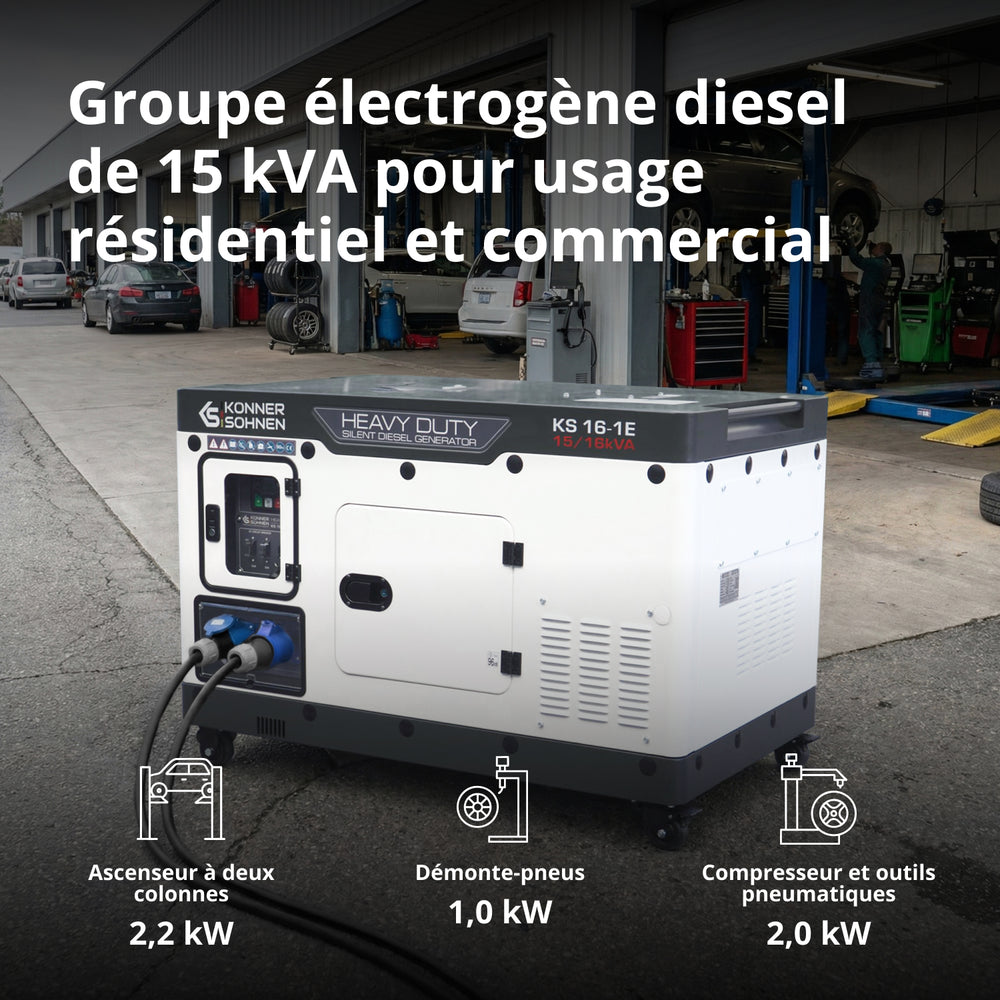 Groupe électrogène Diesel KS 16-1E
