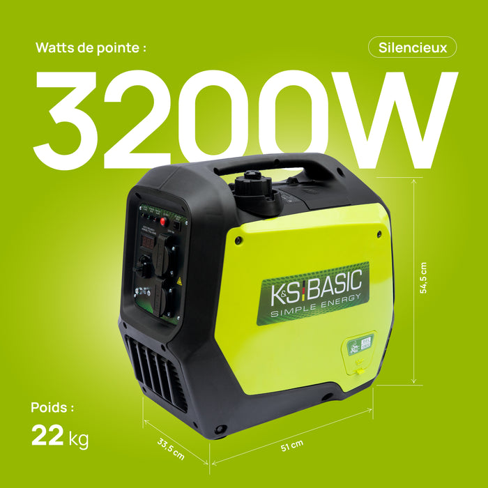 Groupe électrogène inverter KSB 32i S