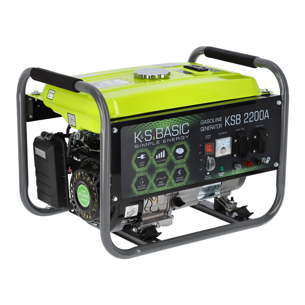 Бензиновий генератор «K&S BASIC» KSB 2200A