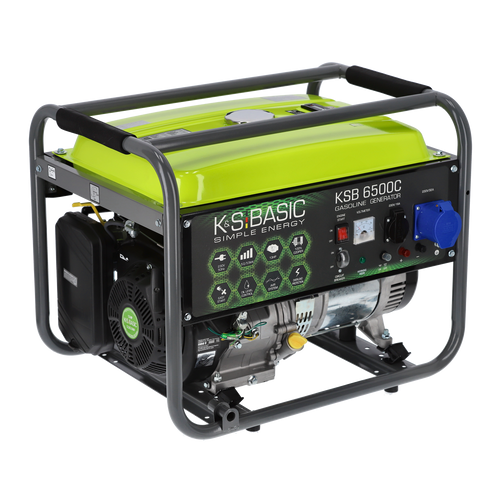 Benzínový generátor „K&S BASIC“ KSB 6500C