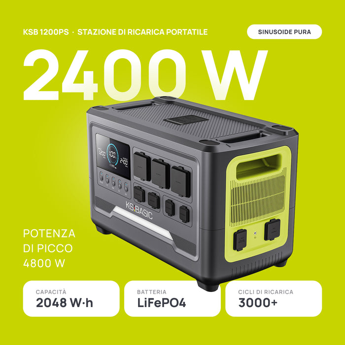 Stazione di Alimentazione Portatile KSB 1200PS