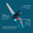 Motosega Mini a Batteria KS MCS20V-12 thumbnail