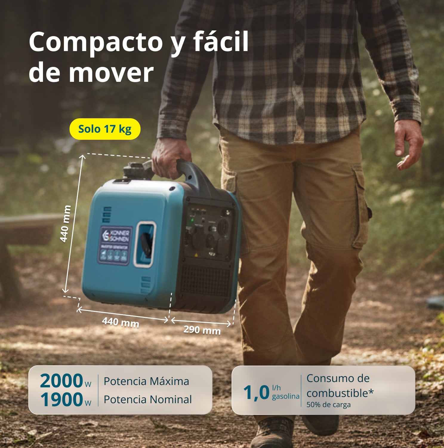 Generador inverter KS 1900i S