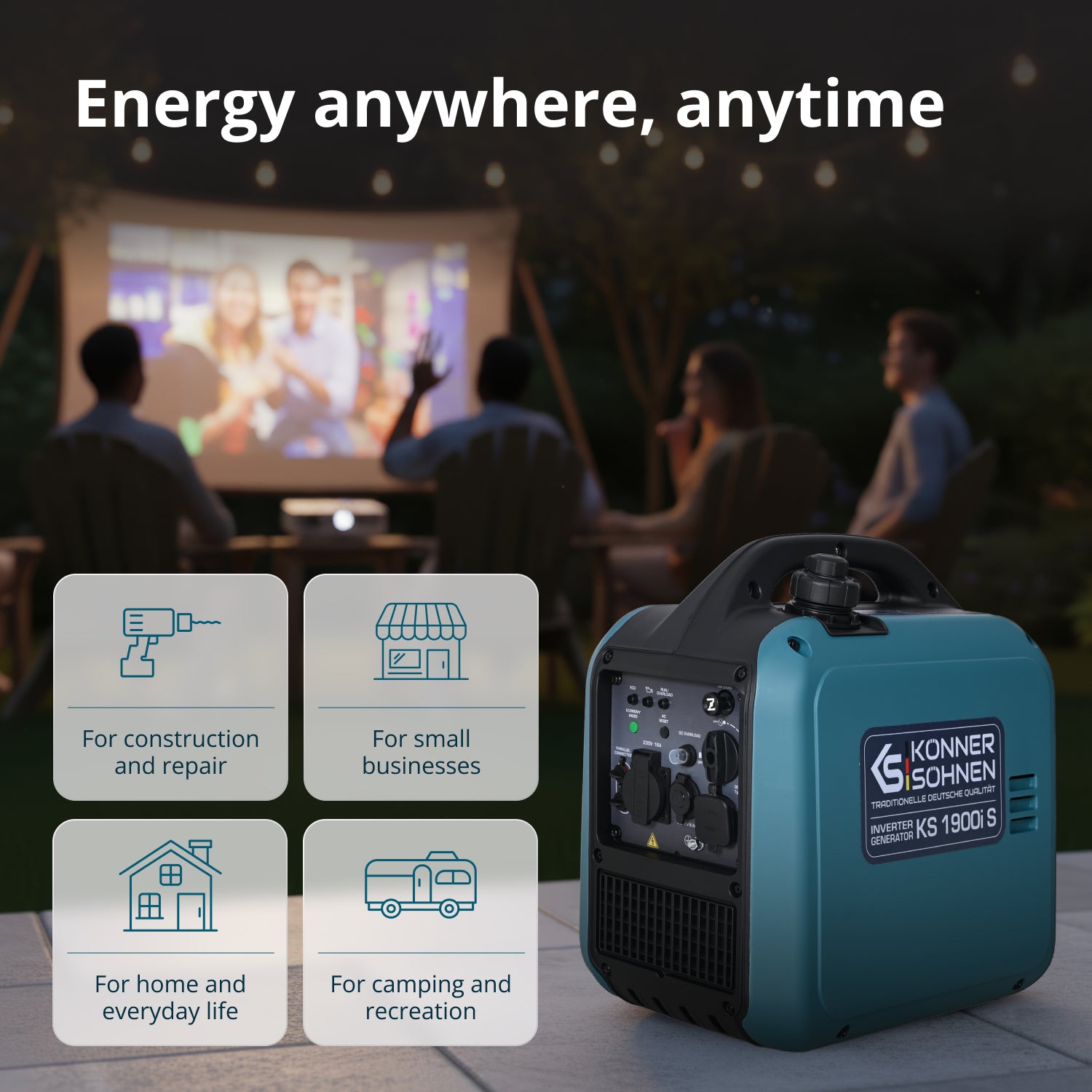 Инверторен генератор KS 1900i S