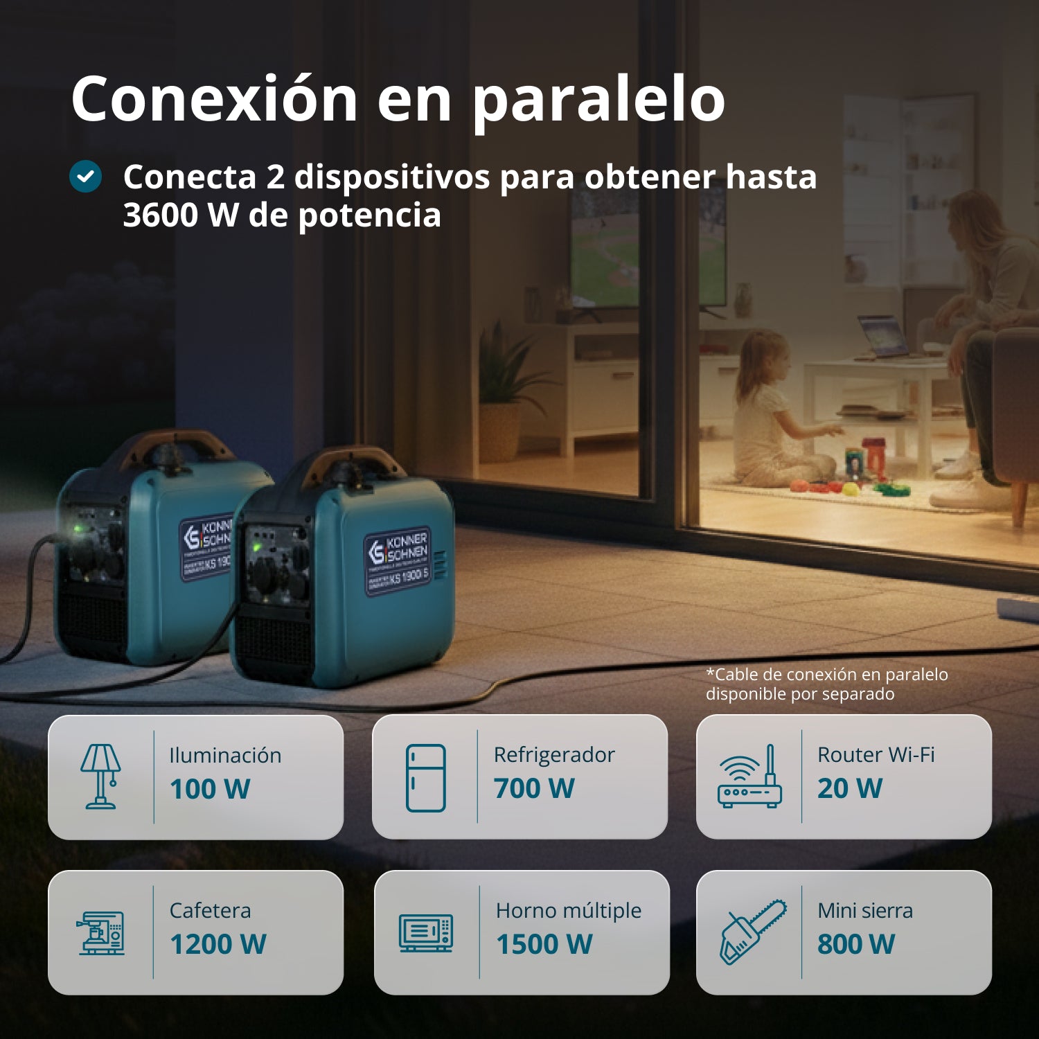 Generador inverter KS 1900i S