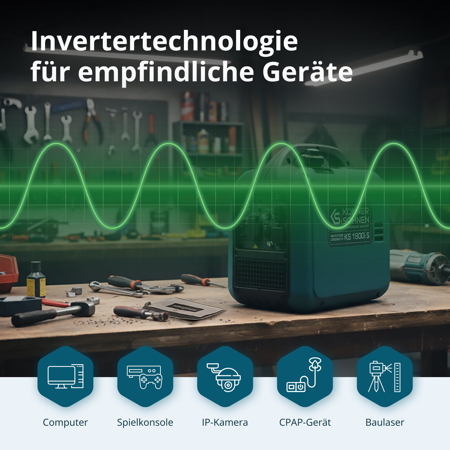 Inverter-Generator KS 1900i S