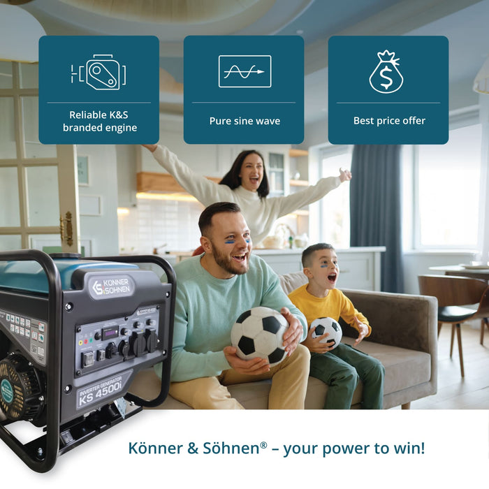 Invertorový generátor KS 4500i