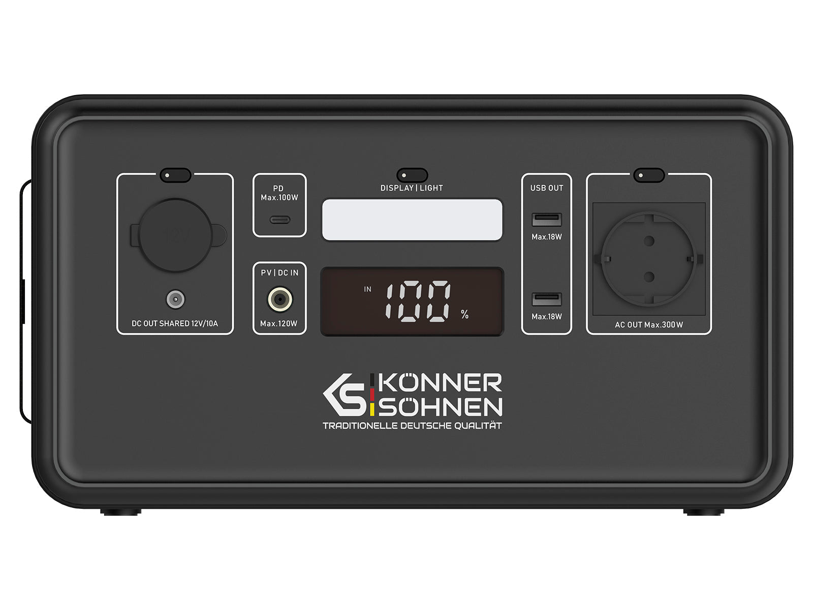 Tragbare Powerstation LifePO4 KS 300PS