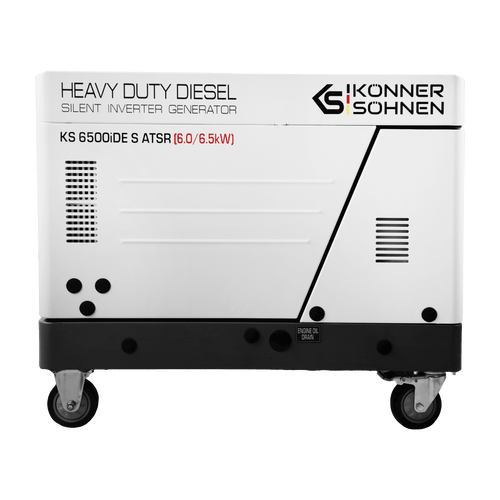 Дизельний інверторний генератор  у шумозахисному кожусі KS 6500iDE S ATSR