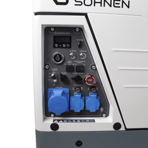 Дизельний інверторний генератор  у шумозахисному кожусі KS 6500iDE S ATSR