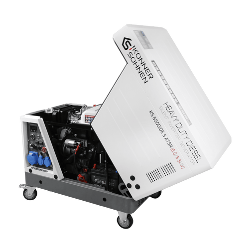 Дизельний інверторний генератор  у шумозахисному кожусі KS 6500iDE S ATSR