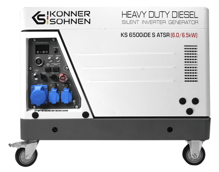 Diesel invertorový generátor v odhlučněném krytu KS 6500iDE S ATSR