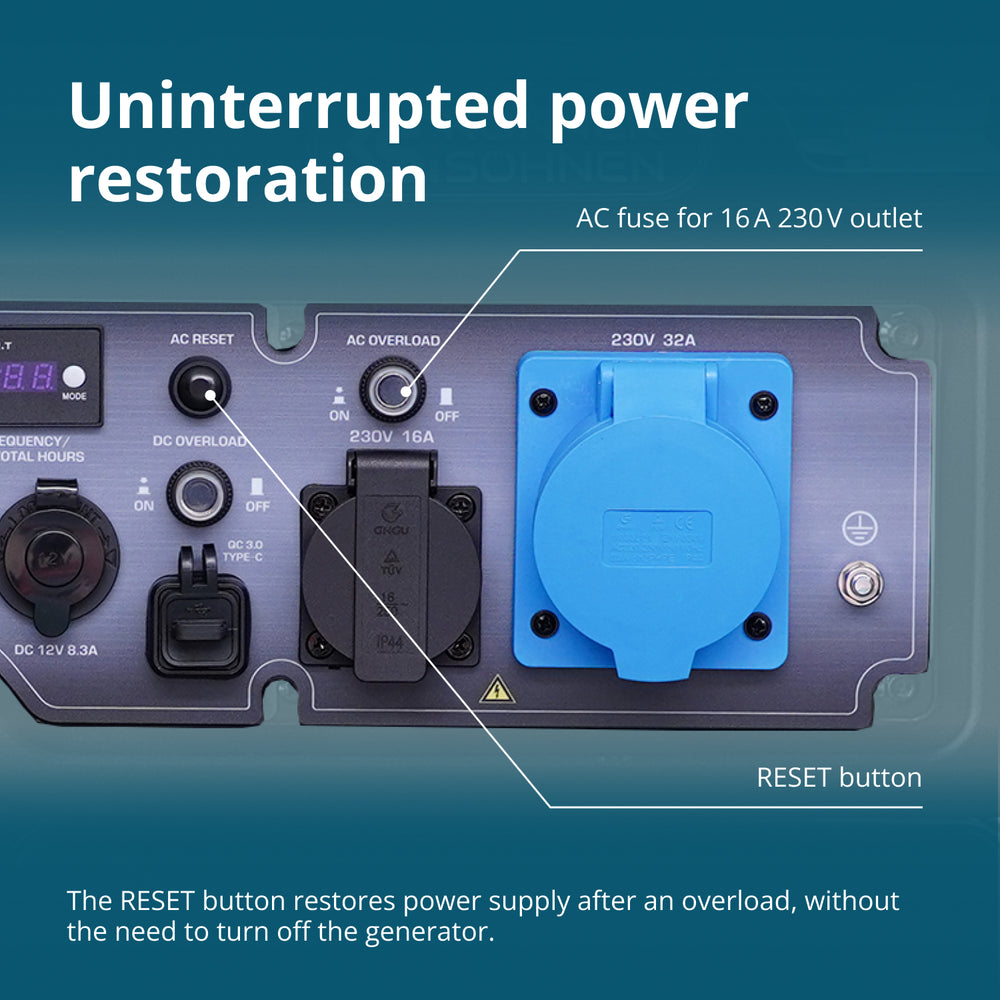 Inverter benzinski generator KS 6500iE