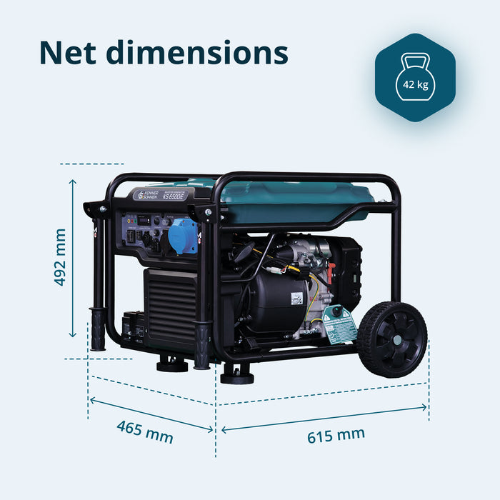 Inverter benzinski generator KS 6500iE