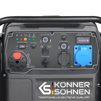 Panel de control ergonómico 