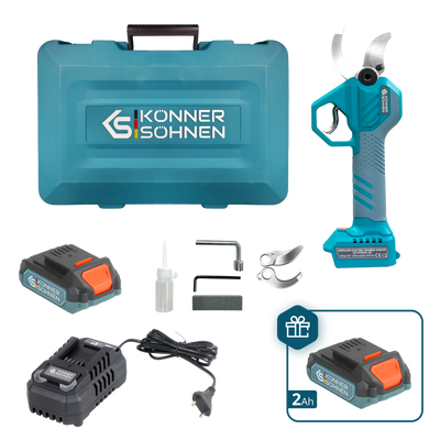 Cordless Electric Pruning Shears KS CPS20V-40 CASE PLUS