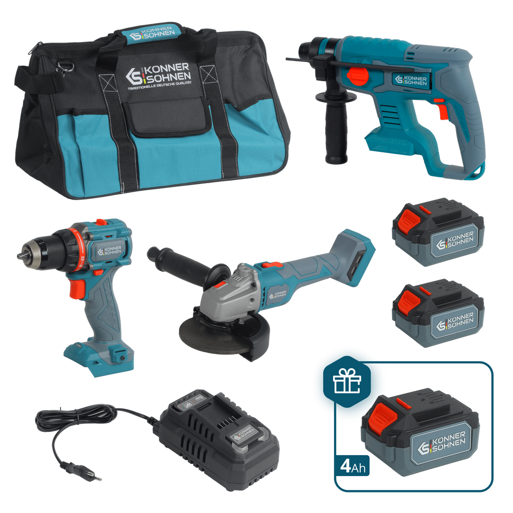 Sladdlös Master Set 3-i-1 Kit KS RHAGD 20V SET 3
