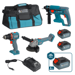 Sladdlös Master Set 3-i-1 Kit KS RHAGD 20V SET 3