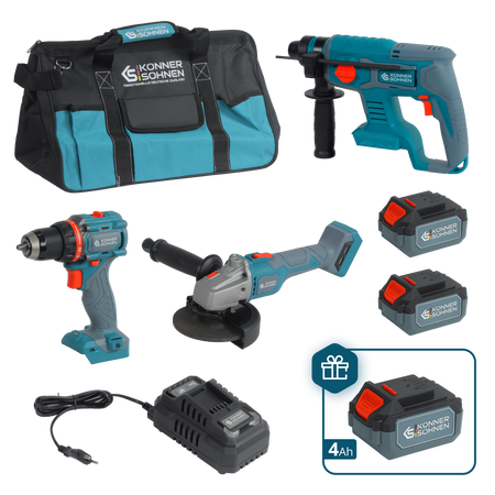 Sladdlös Master Set 3-i-1 Kit KS RHAGD 20V SET 3
