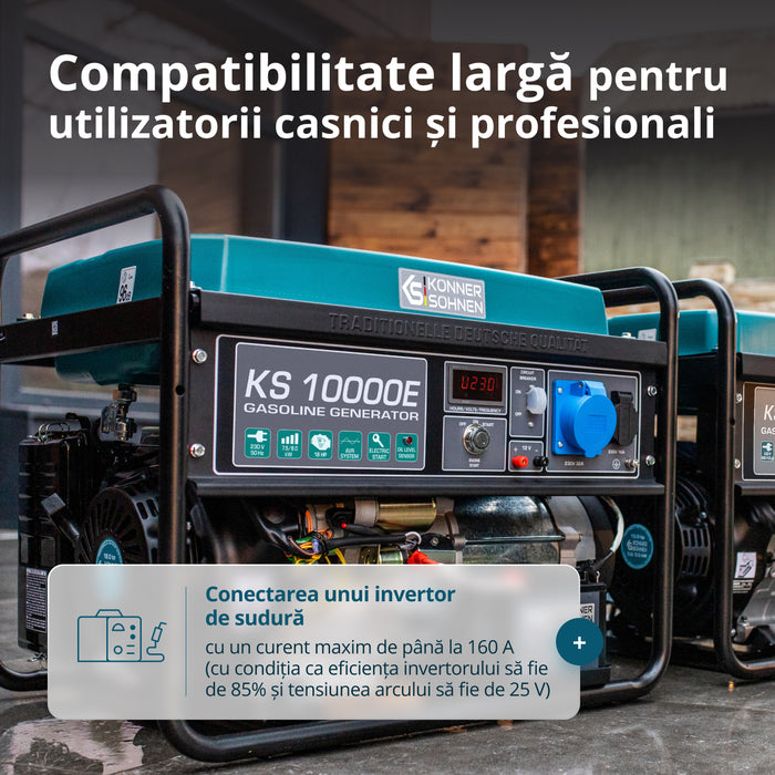 Generator pe benzină „Könner & Söhnen” KS 10000E