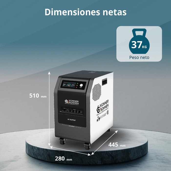 Central eléctrica portátil 3 en 1 KS 3000PS