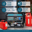 Generatore a gas/LPG "Könner & Söhnen" KS 7000E G thumbnail