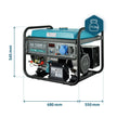 Generatore a gas/LPG "Könner & Söhnen" KS 7000E G thumbnail