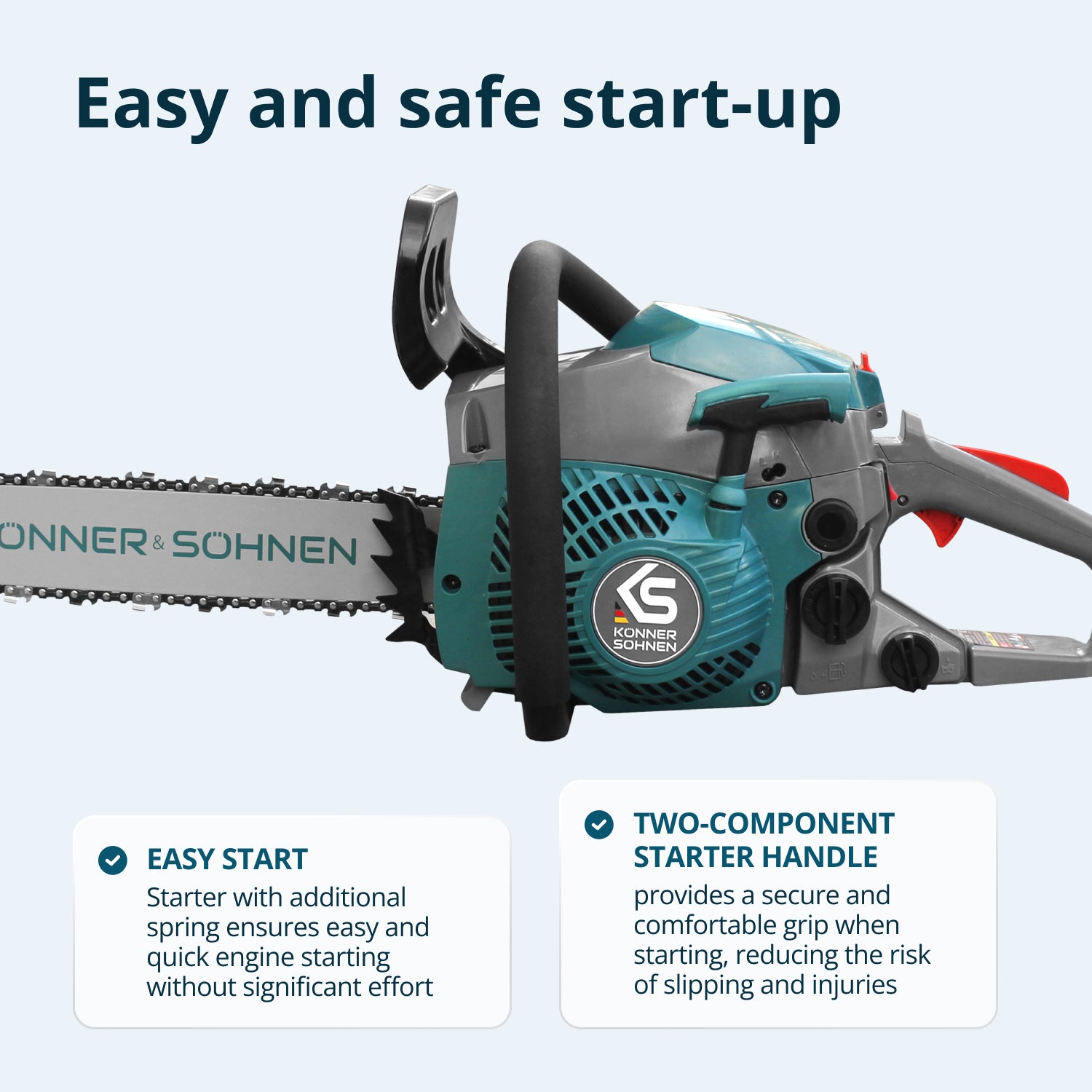 Benzínová motorová pila KS CS20G-16