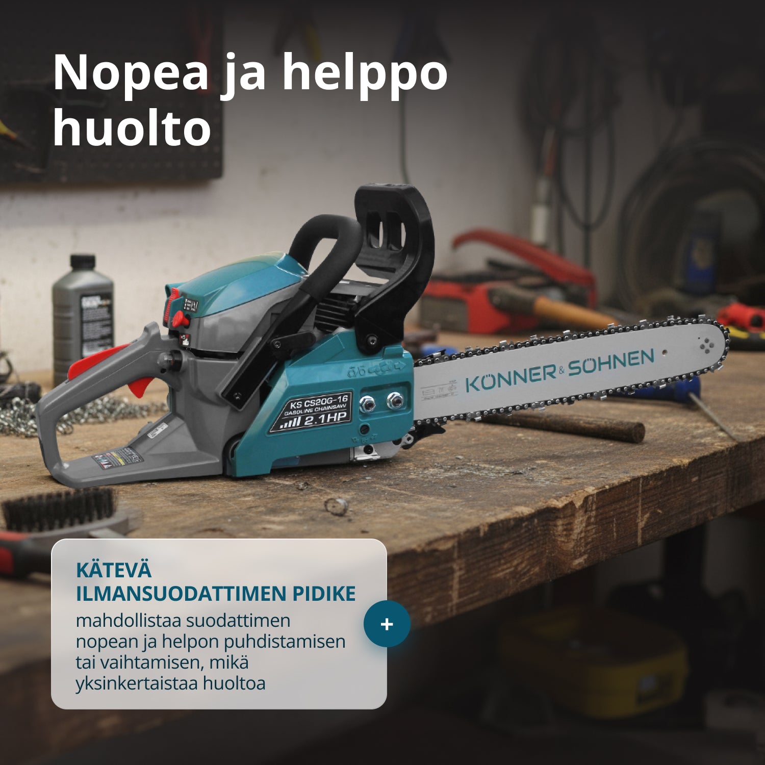 Bensiiniketjusaha KS CS20G-16