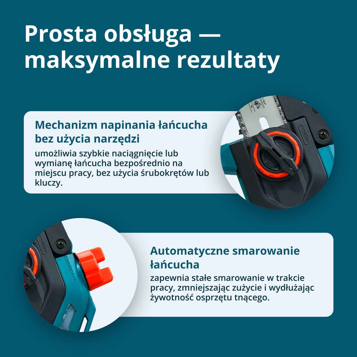 Sladdlös Mini Motorsåg KS MCS20V-8