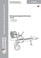 Łuparka do drewna KS 15TKG 52/35, KS 27THG 65/55