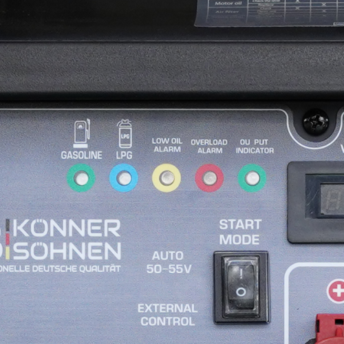 Az összes fontos működési paraméter figyelése