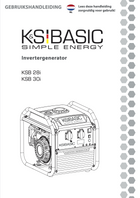 Inverter Generator KSB 28i, KSB 30i
