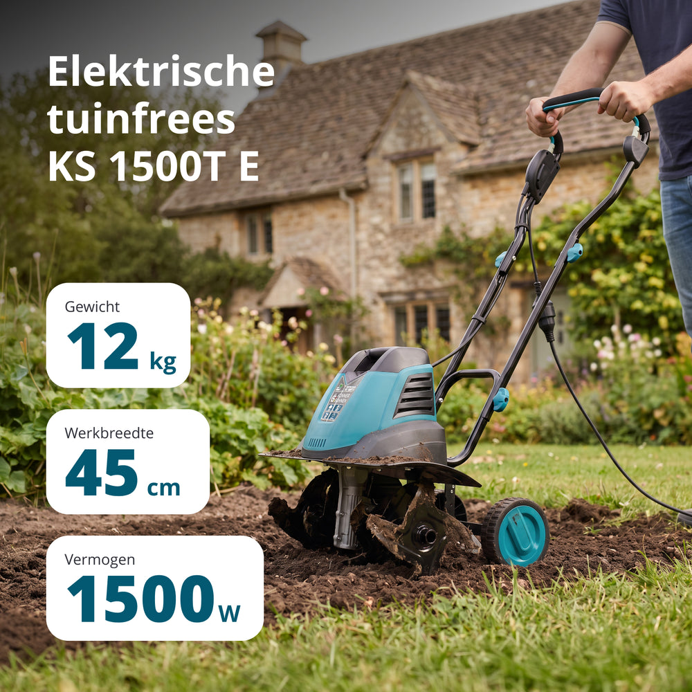 Elektrische tuinfrees KS 1500T E